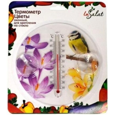 Термометр наружный Цветок