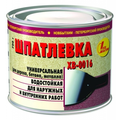 Шпатлевка универсальная Новбытхим ХВ-0016 (0.7 кг)