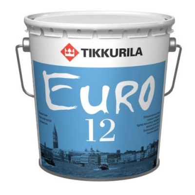 Краска вододисперсионная Tikkurila EURO 12 А 9л 