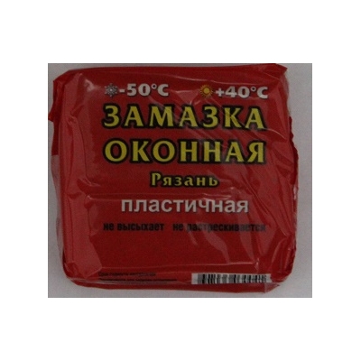 Замазка оконная (брикет) 0,4кг