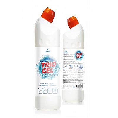 Гель чистящий и отбеливающий с дезинфицирующим эффектом Trio-gel ProBrite 0,8л