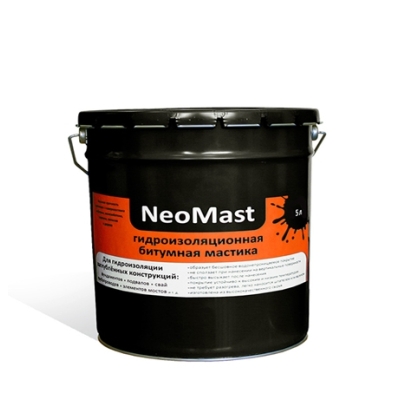 Мастика гидроизоляционная NeoMast Растро 5л/4кг