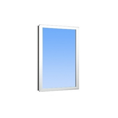 Окно из профиля WHS глухое 600х500 ( 600х500х1х51 370х0х3)