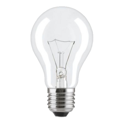 Лампа накаливания A50 95 Вт E27 груша прозрачная Favor