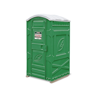 Туалетная кабина EcoLight (панель шагрень, цвет зеленый)