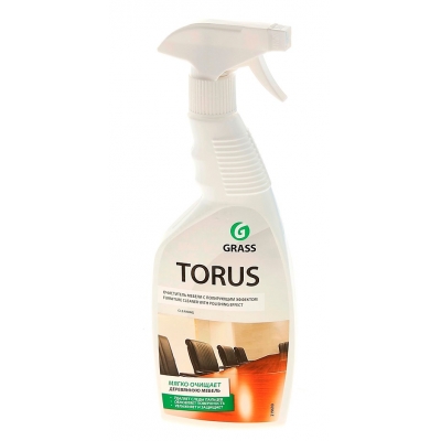 Очиститель-полироль для мебели TORUS GRASS 0,6л
