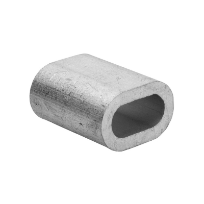Зажим для троса (каната) 4 мм DIN 3093 алюминиевый (2 шт) Стройметиз