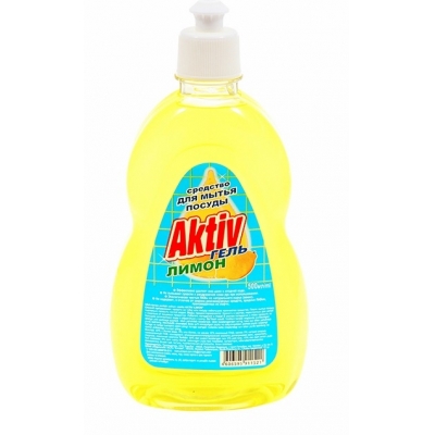 Средство для мытья посуды AKTIV Лимон 500мл