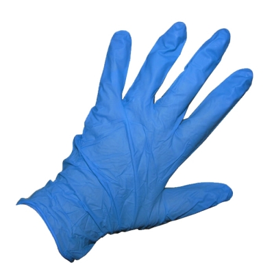 Перчатки нитриловые BENOVY ультратонкие с текстурой на пальцах 5 пар, М