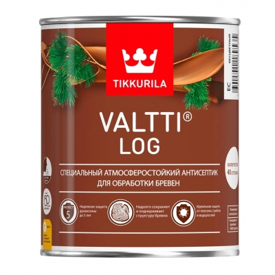 Антисептик Tikkurila Valtti Log красное дерево (0.9 л)