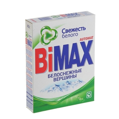 Порошок стиральный БИМАКС -АВТОМАТ  Белоснежные вершины 400г т/у
