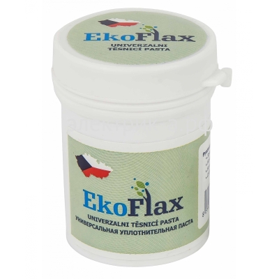 Паста уплотнительная для резьбы EkoFlax вода, пар 250г