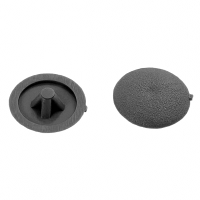 Заглушка №2 под шуруп 11 мм черная (50 шт) Стройметиз