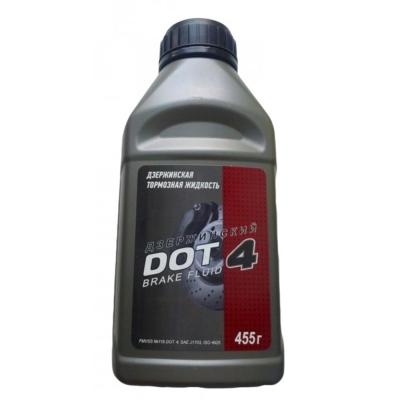 Жидкость тормозная Дзержинский DOT-4  0.455 кг