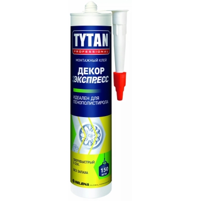 Клей монтажный Tytan Professional Декор Экспресс белый (210 г)