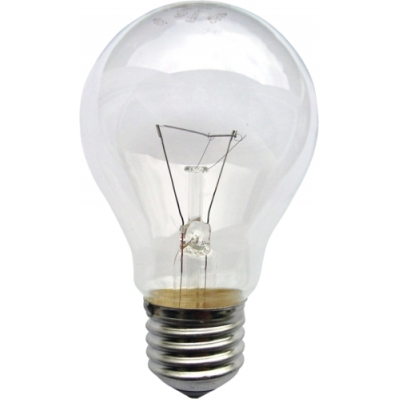 Лампа накаливания Б 75 Вт E27 груша прозрачная TDM ЕLECTRIC *