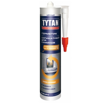 Герметик термостойкий Tytan Professional черный (310 мл)