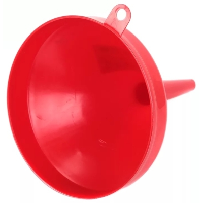 Воронка пластиковая красная, д.160 мм