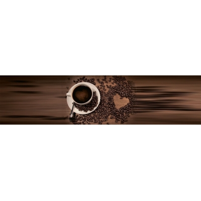 Панель фартук МДФ 600х2440 мм аромат кофе
