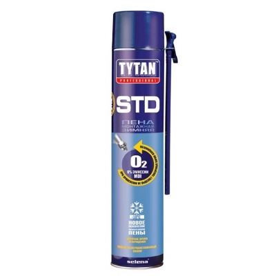 Пена монтажная Tytan Professional STD О2 зимняя 750 мл