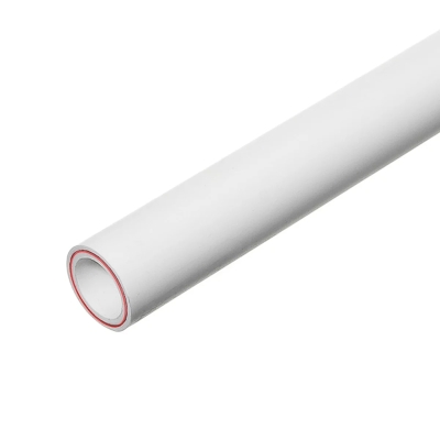 Труба PP-FIBER (4м) арм. стекл., 25 MM (белый), PN 20 VTp.700 (1/20)