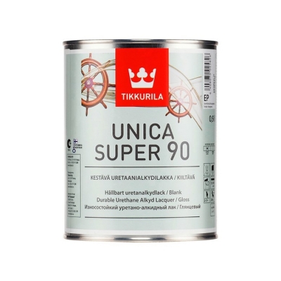 Лак универсальный Tikkurila Unica Super 90 EP глянцевый 0.9 л