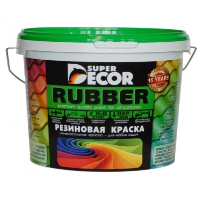 Краска резиновая Super Decor Фисташка №20 (12 кг)
