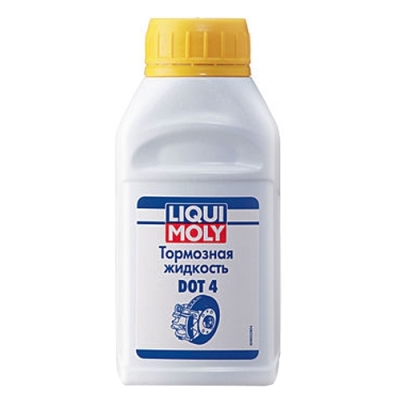 Жидкость тормозная Bremsenflussigkeit  DOT-4 (0,25л) LiquiMoly