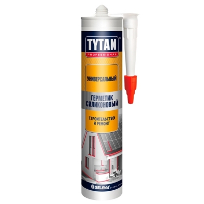 Герметик силиконовый универсальный Tytan Professional белый (310 мл)