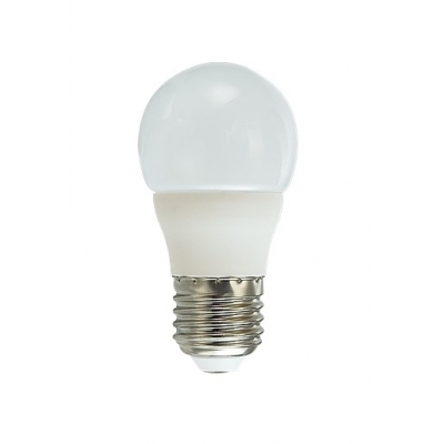 Лампа светодиодная LED P45 9 Вт E27 шар 4000 K холодный белый свет RED