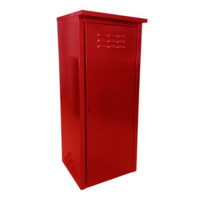 Шкаф для газового баллона (на 1 баллон разборный) красный