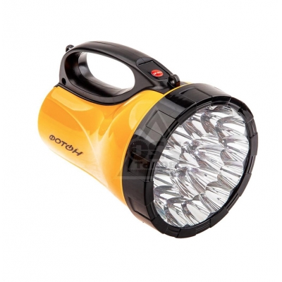 Фонарь аккумуляторный 18LED РВ-0318 Yellow ФОТОН