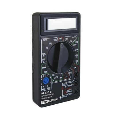 Мультиметр цифровой TDM ЕLECTRIC МастерЭлектрик М-830В