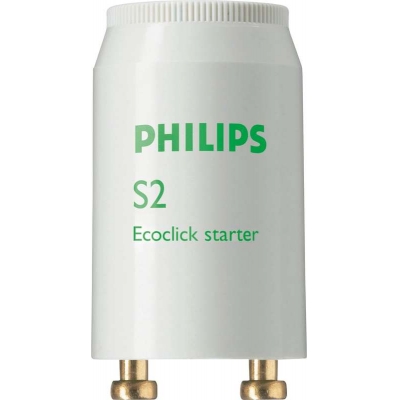 Стартер S2 4-22 Вт контакты медь Philips SER