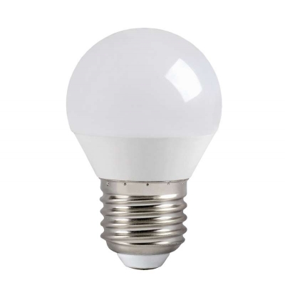 Лампа светодиодная LED ECO G45 5 Вт E27 шар 4000 K белый свет IEK