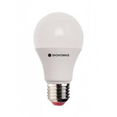 Лампа светодиодная LED A60 15 Вт E27 груша 4500 K белый свет ЭКОНОМКА