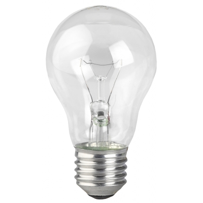 Лампа накаливания A50 95 Вт E27 груша прозрачная ЭКОНОМКА