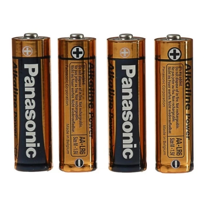Батарейка щелочная LR6 АА Alkaline 1.5 В (4 шт) Panasonic