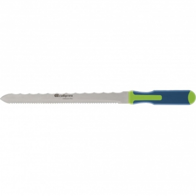 Нож для резки теплоизоляционных панелей 420 мм прорез. ручка Сибртех 79027