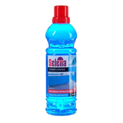 Средство для мытья полов антибактериальное (морская свежесть) Selena 1 л