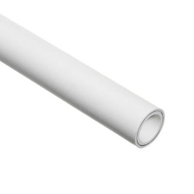 Труба PP-ALUX армированная алюминием PN 25, 20 мм (белая, 4 м) VTp.700