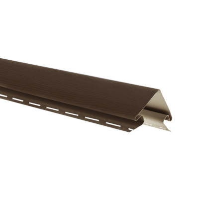Угол наружный для сайдинга Grand Line Slim 3000 мм (коричневый)