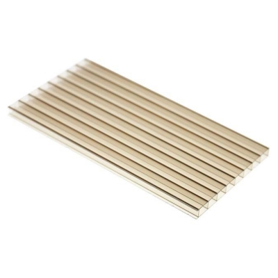 Поликарбонат сотовый 6х2100х6000 мм бронза УЦЕНКА*