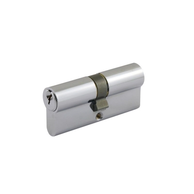 Цилиндр (личина) ключ/ключ ЦАМ (хром) 60 мм