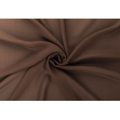 Тюль Вуаль шелк 300х260 см с утяжелителем шоколад Legrand