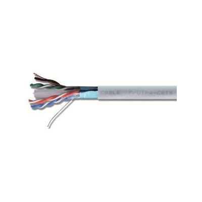Кабель витая пара F/UTP 1х2х24AWG кат.5E solid CU PVC сер. (м) Rexant 01-0120