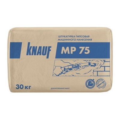Штукатурка Knauf МП-75 (гипсовая, машинного нанесения) 30 кг УЦЕНКА*