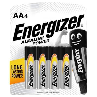 Батарейка щелочная LR6 АА 1.5 В Energizer Alkaline Power (4 шт)