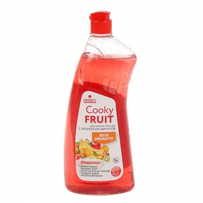 Средство для мытья посуды вручную (с ароматом фруктов) Prosept Cooky Fruit 1 л