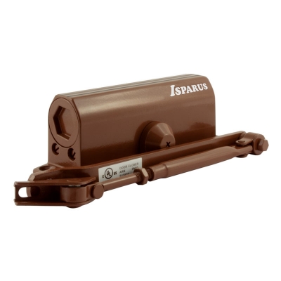 Доводчик дверной НОРА-М Isparus ISP 430 (50-110 кг) коричневый